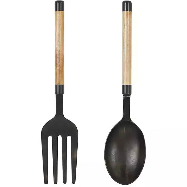 Giant 2-pc. Spoon And Fork Wall Sculptures