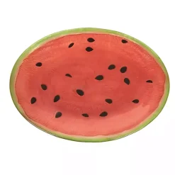 Glass Watermelon Platter