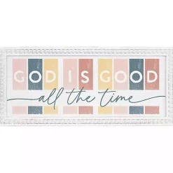 God is Good All The Time Wall Plaque