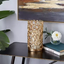 Gold Aluminum Coral Hurricane, 10 in.