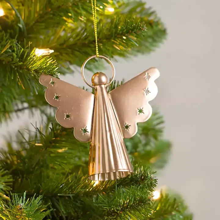 Gold Angel Christmas Ornament