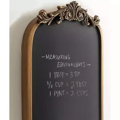Gold Arendahl Arched Chalkboard