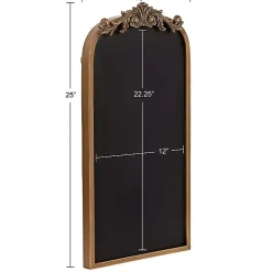 Gold Arendahl Arched Chalkboard