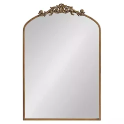 Gold Arendahl Arched Mirror, 24x36 in.