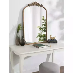 Gold Arendahl Arched Mirror, 24x36 in.