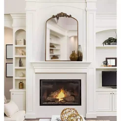 Gold Arendahl Arched Mirror, 24x36 in.