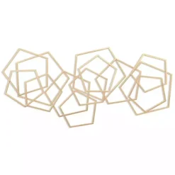 Gold Astraga Pentagon Plaque