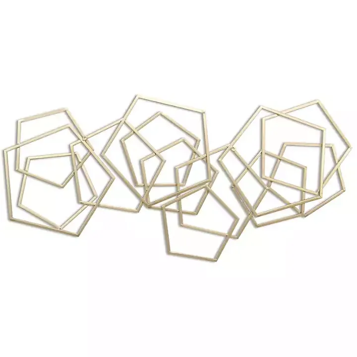 Gold Astraga Pentagon Plaque