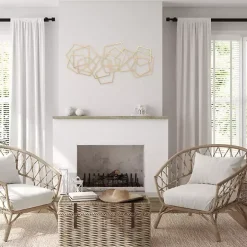 Gold Astraga Pentagon Plaque