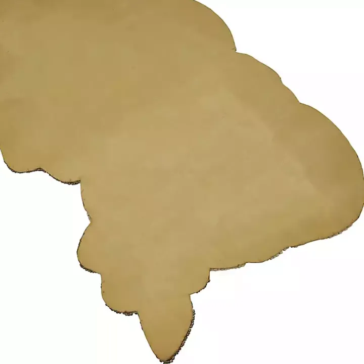 Gold Beaded Pumpkin Harvest Table Runner