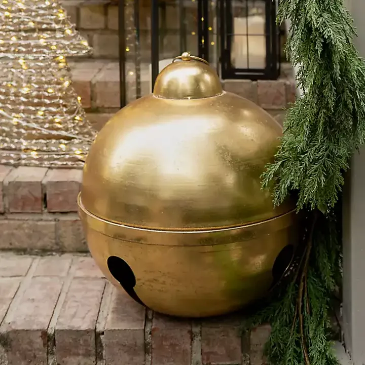 Gold Bell Figurine, 22 in.