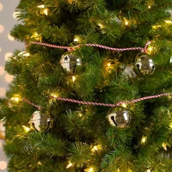 Gold Bell Peppermint Tree Garland