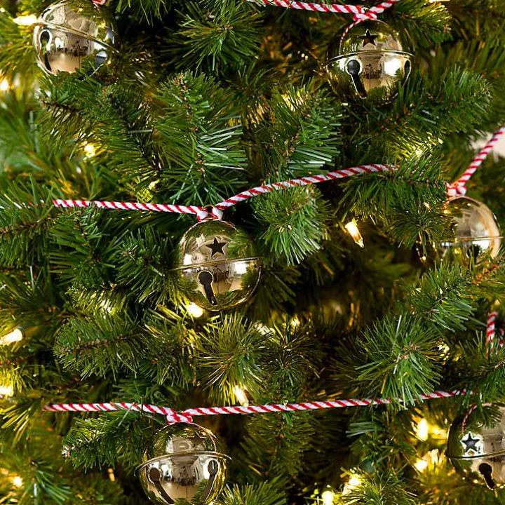 Gold Bell Peppermint Tree Garland