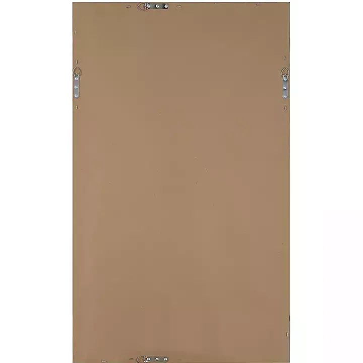 Gold Beveled Rectangular Wall Mirror