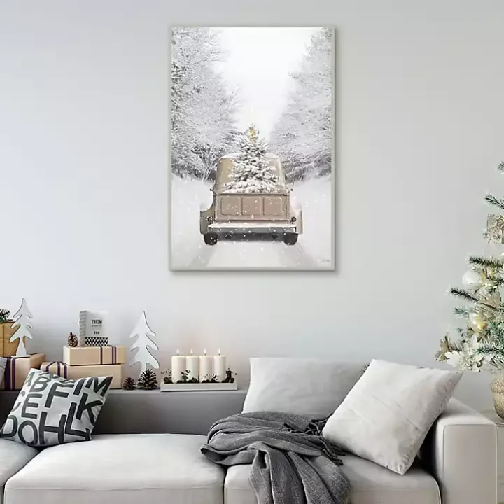 Gold Christmas Framed Art Print