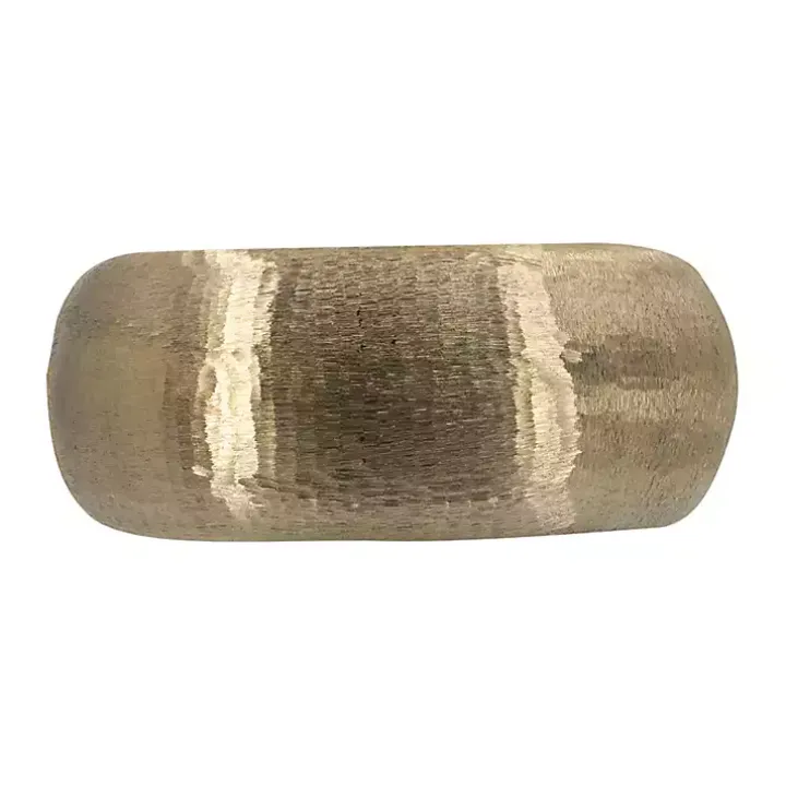 Gold Etched Metal Bowls, Set of 2