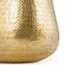 Gold Hammered Metal Retta Planter