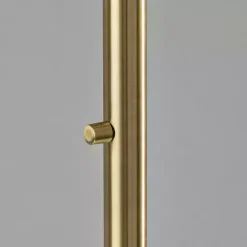 Gold Metal Arched Floor Lamp