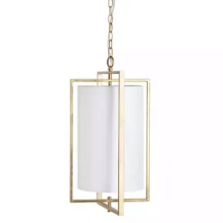 Gold Metal 4-Light Pendant