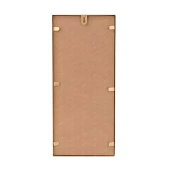 Gold Mirrored Geometric Sconce