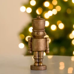 Gold Nutcracker Figurine, 9 in.