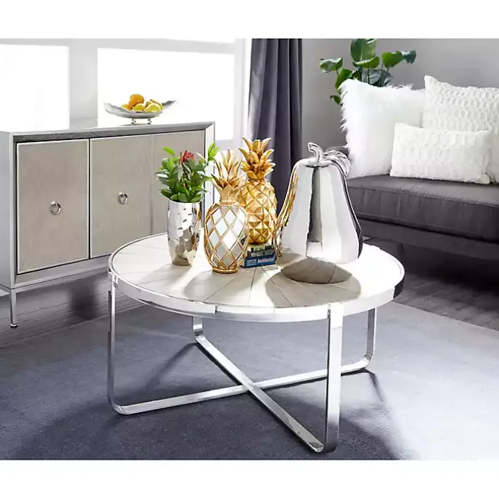 Gold Pineapple Statue