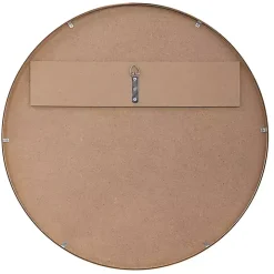 Gold Round Simple Frame Large Wall Mirror
