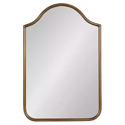 Gold Scalloped Arch Fellows Wall Mirror