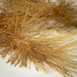 Gold Sparkle Pine Christmas Garland