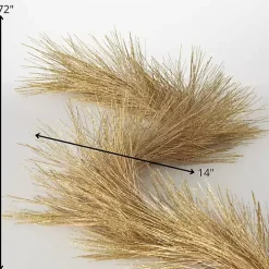 Gold Sparkle Pine Christmas Garland