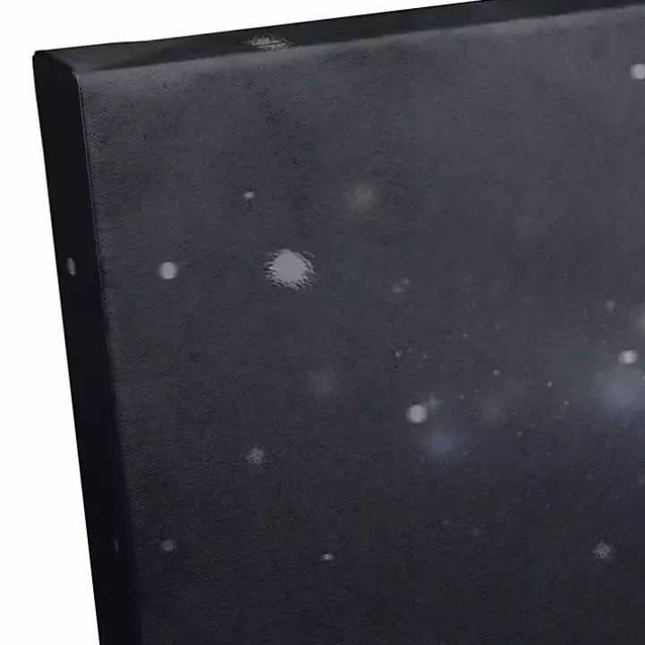 Gold Tree Winter Landscape Canvas Art Print