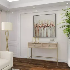 Golden Geometric 3-pc. Decorative Lantern Set