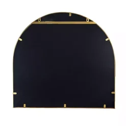 Golden Wide Arched Wall Mirror