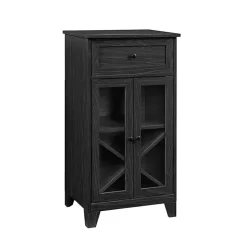 Graphite Double Door Reeves Cabinet
