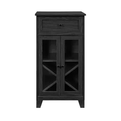 Graphite Double Door Reeves Cabinet
