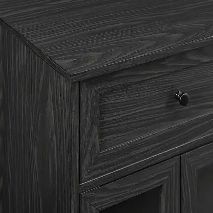 Graphite Double Door Reeves Cabinet