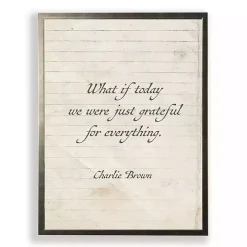 Grateful For Everything Wall Plaque