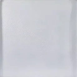 Gray Abstract Swirl Metal Wall Plaque