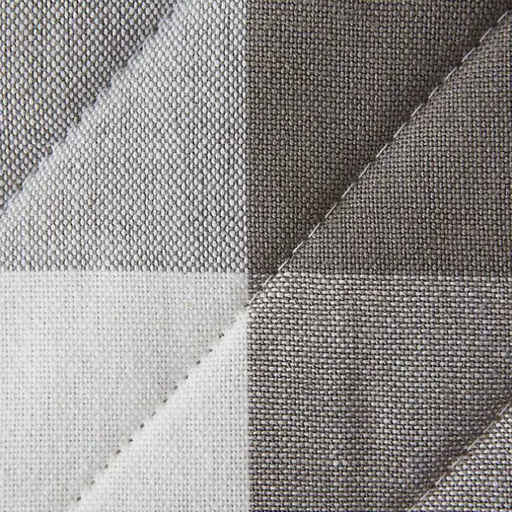 Gray and White Multiprint 4-pc. Pot Holder Set