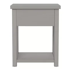 Gray Bailie Wooden Side Table