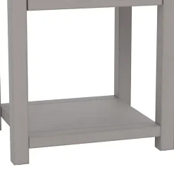 Gray Bailie Wooden Side Table
