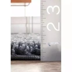 Gray Barbara Moroccan Area Rug, 5x8