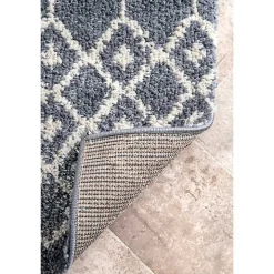 Gray Barbara Moroccan Area Rug, 5x8