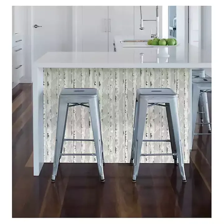 Gray Birch Peel & Stick Wallpaper