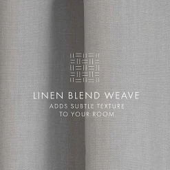 Gray Blackout Curtains, 84 in.