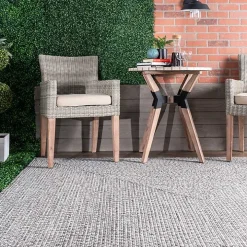 Gray Braided Lefebvre Area Rug, 12x18