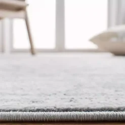 Gray Brentwood Traditional Runner, 2x8