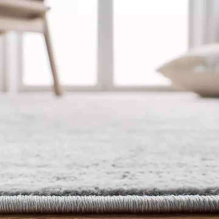 Gray Brentwood Traditional Runner, 2x8