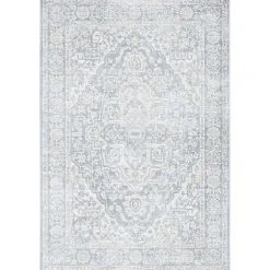 Gray Brentwood Traditional Area Rug, 5x7