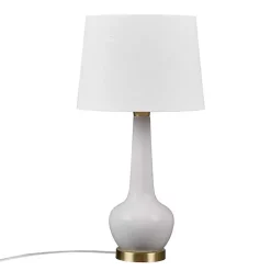 Gray Ceramic Zazie Table Lamp